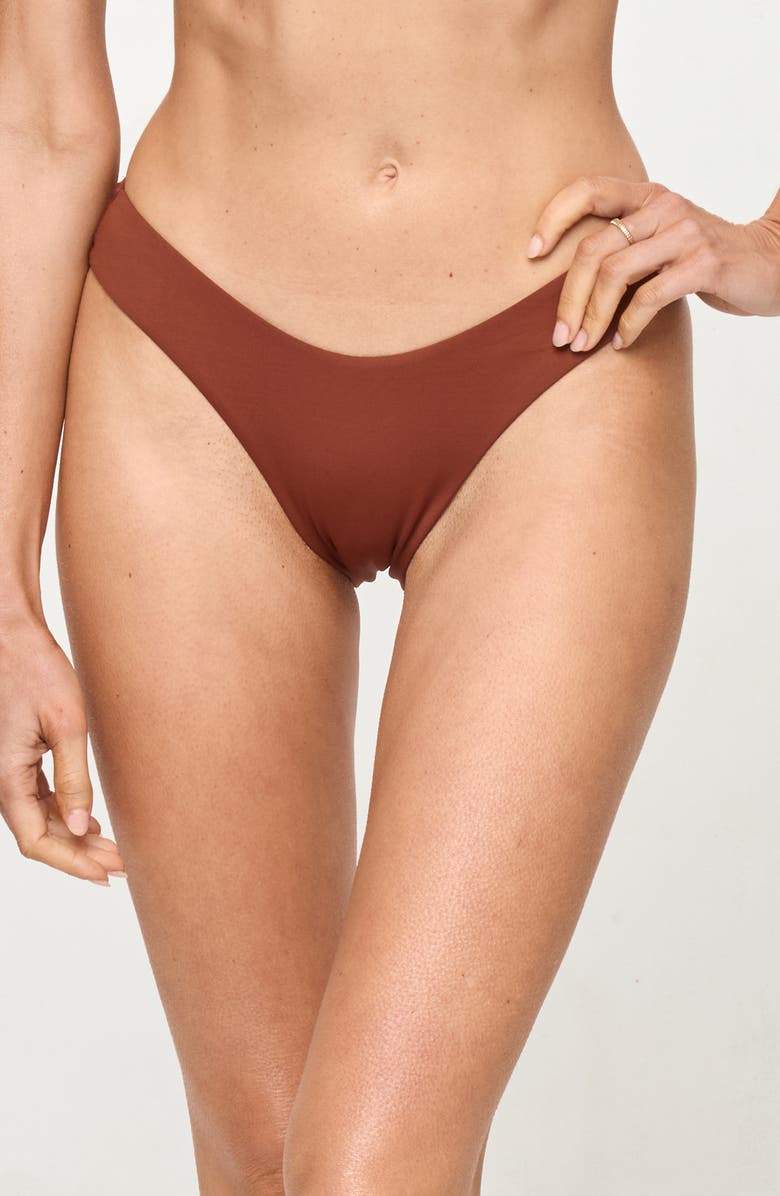 LSPACE Rocky Classic Bikini Bottoms, Main, color, Tobacco