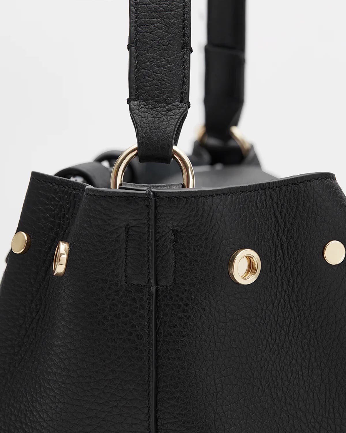 Cuyana Leather Backpack 16-inch, Alternate, color, Black