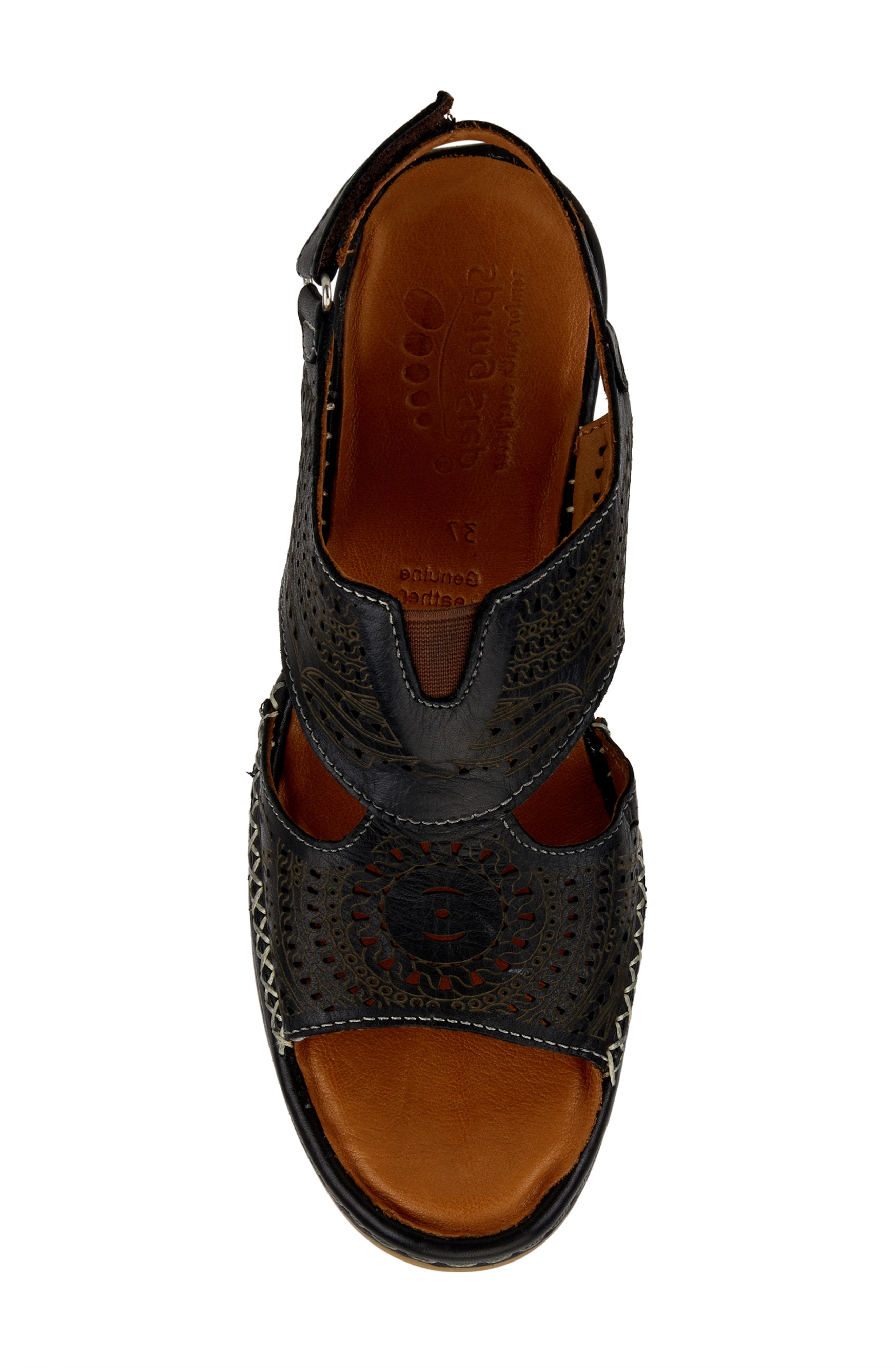 Spring Step Tourner Wedge Sandal, Alternate, color, 