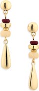 NORDSTROM RACK Linear Beaded Drop Earrings