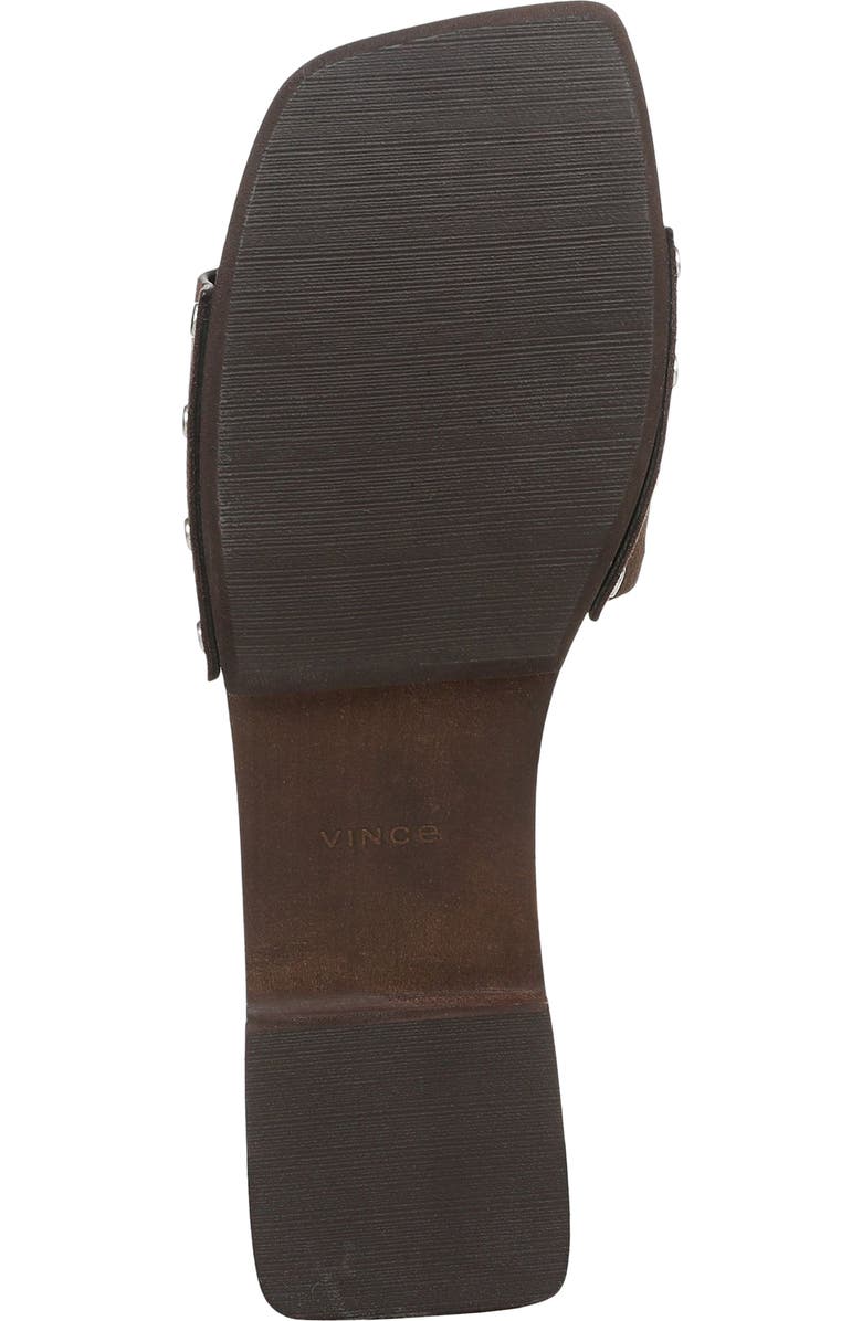 Vince Barbara Slide Sandal, Alternate, color, Dark Mocha