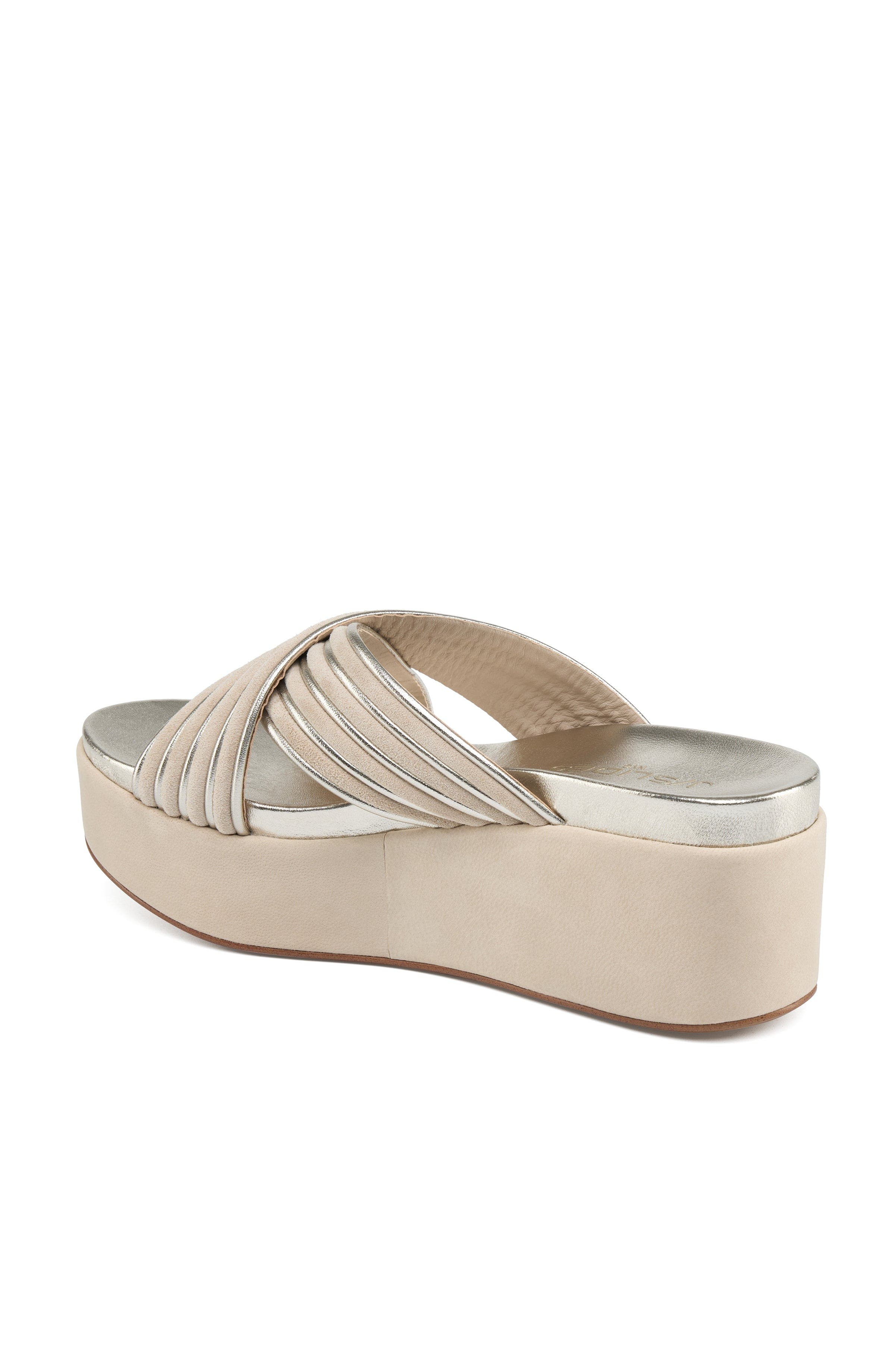 ZZDNU JSlides Footwear Quiana Sandal, Alternate, color, Sand Light Gold