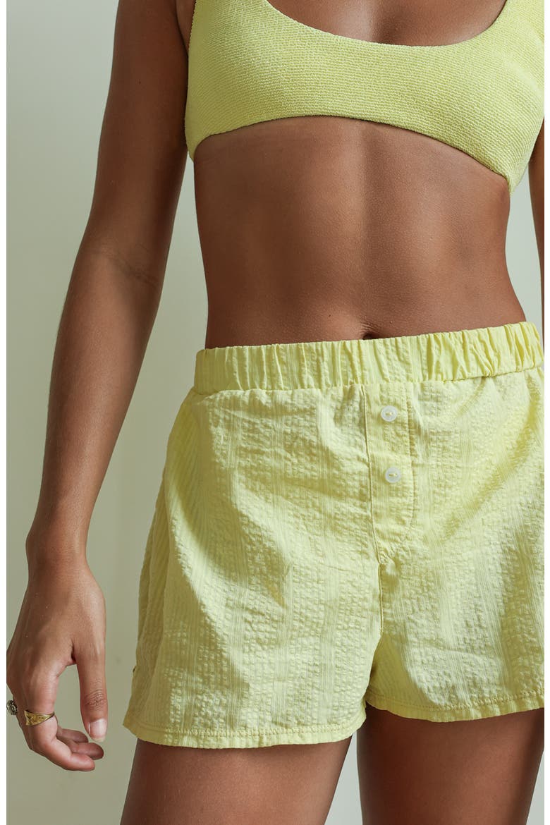 Sundaze Boxer Short, Alternate, color, Baby Yellow