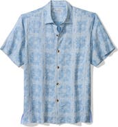 Tommy Bahama Bandana Breeze Linen Short Sleeve Button-Up Shirt