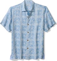 Tommy Bahama Bandana Breeze Linen Short Sleeve Button-Up Shirt
