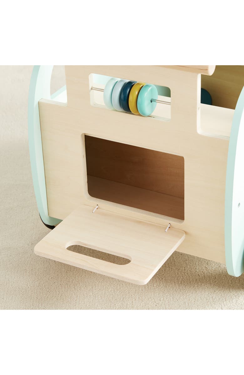 Wonder & Wise Ride & Stride Push Toy & Scooter, Alternate, color, Blue