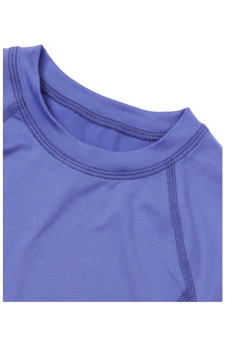Girls Thermal Base Layer Long Underwear Thermaskin Crew Neck Shirt, Alternate, color, Bruiser Purple