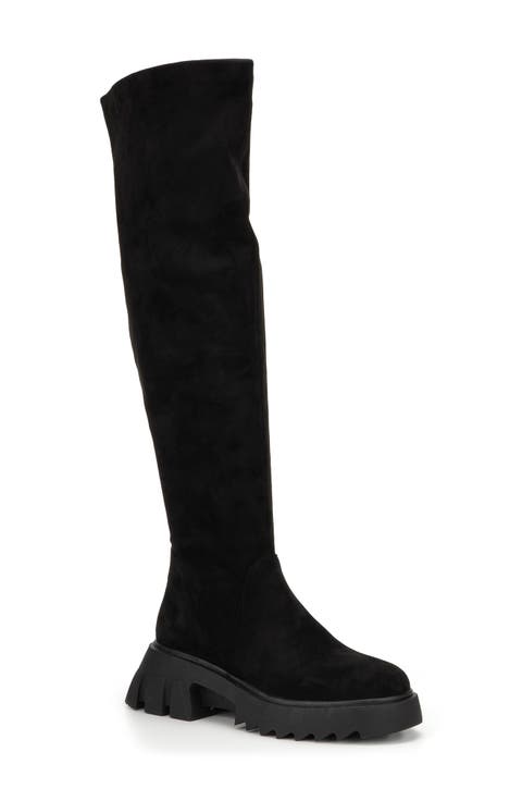 Alfie Lug Sole Tall Boot (Women)