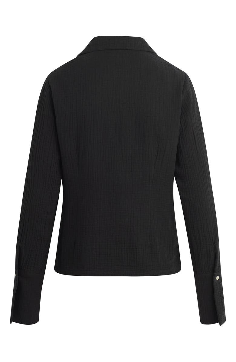 Favorite Daughter The Tied & True Cotton Gauze Shirt, Alternate, color, 