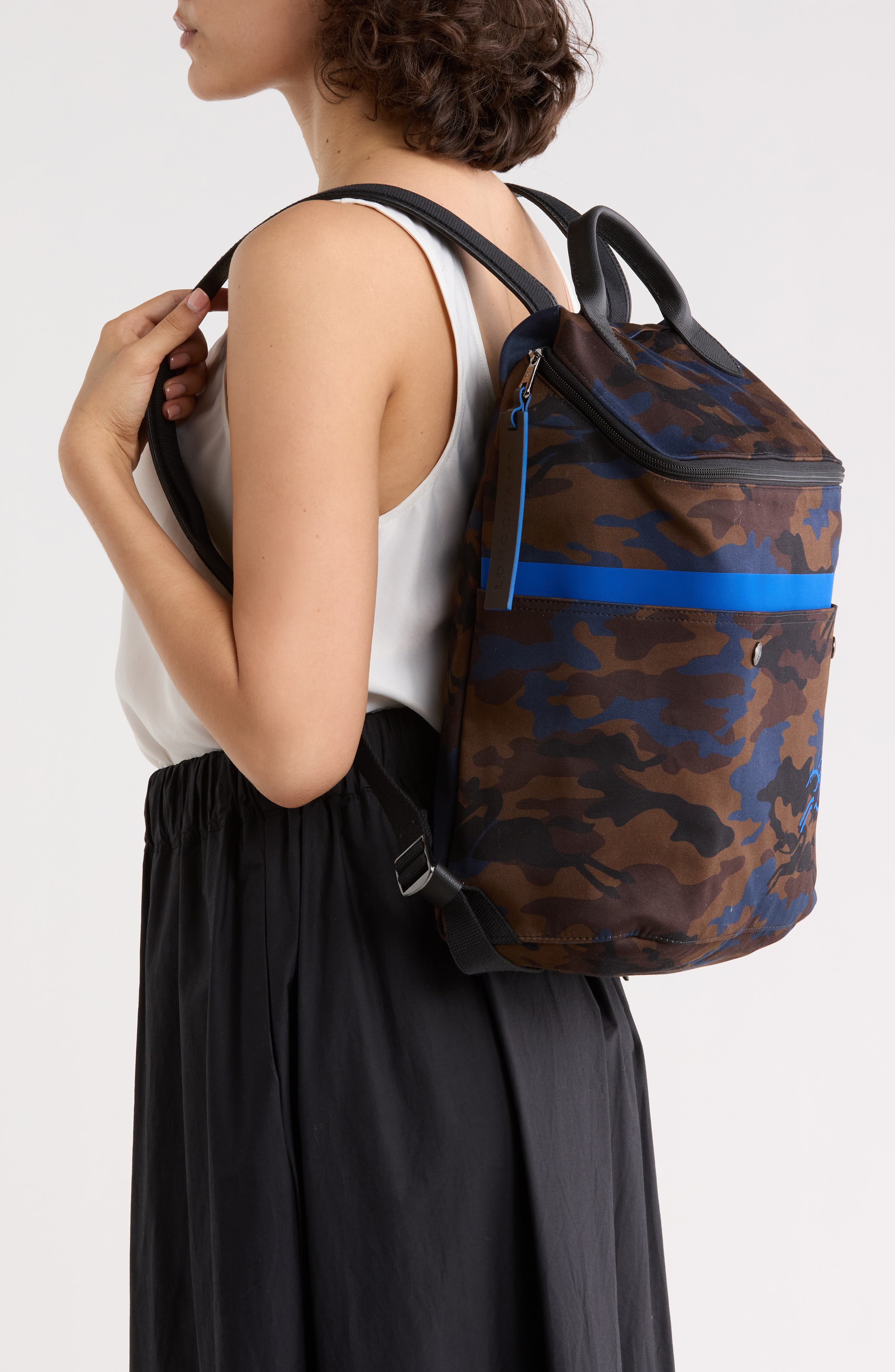 GBN Camo Backpack, Alternate, color, NAVY