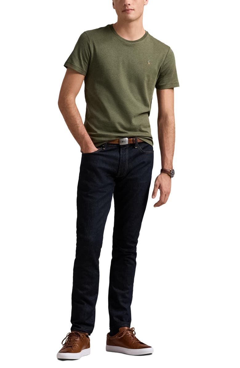 Polo Ralph Lauren Solid Cotton T-Shirt, Alternate, color, 