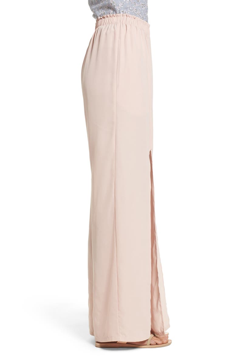 Slit Detail Pants, Alternate, color, BLUSH