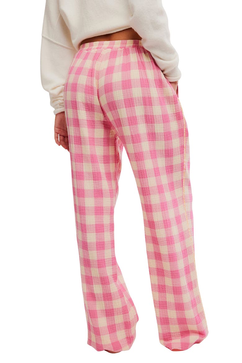 Intimately FP Be Mine Pants, Alternate, color, HOT PINK COMBO
