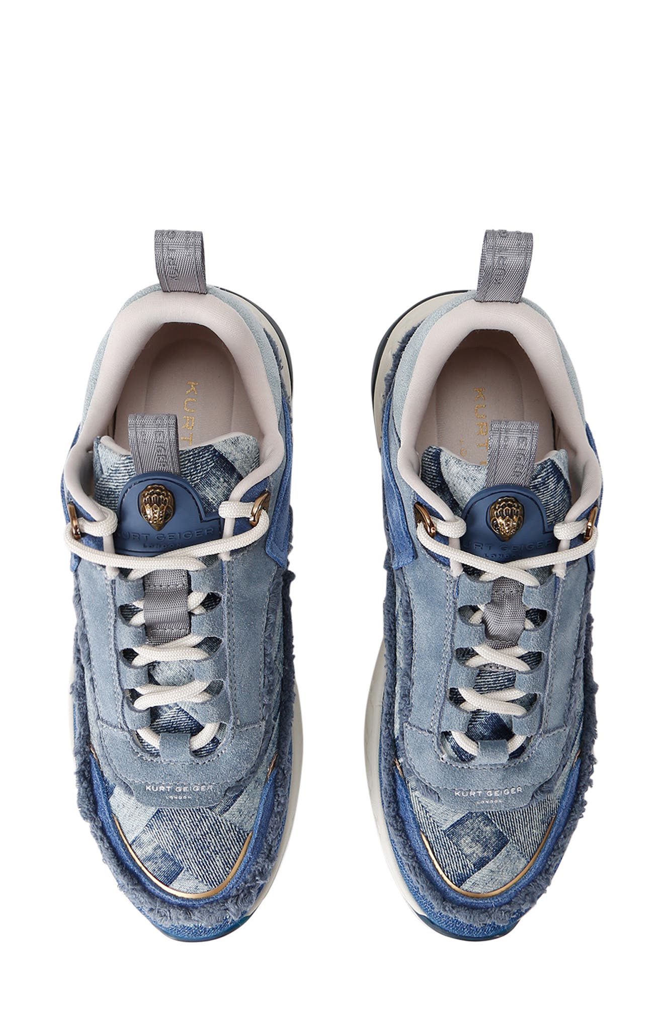 Kurt Geiger London Kensington Sneaker, Alternate, color, Navy
