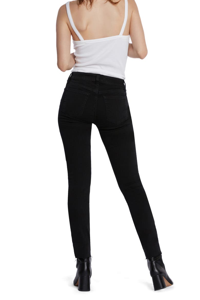 Vera Skinny Jeans, Alternate, color, BLACK