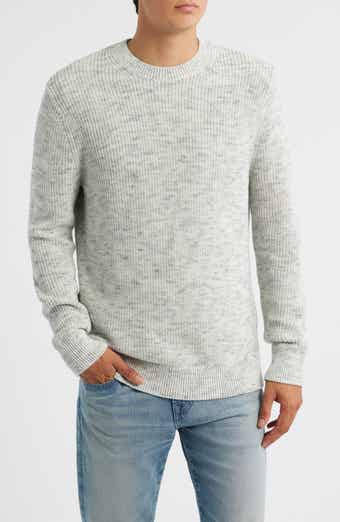 Treasure & Bond Space Dye Crewneck Cotton Blend Sweater