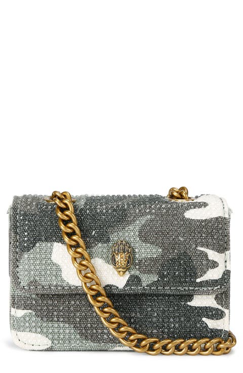 Micro Kensington Faux Leather Crossbody Bag