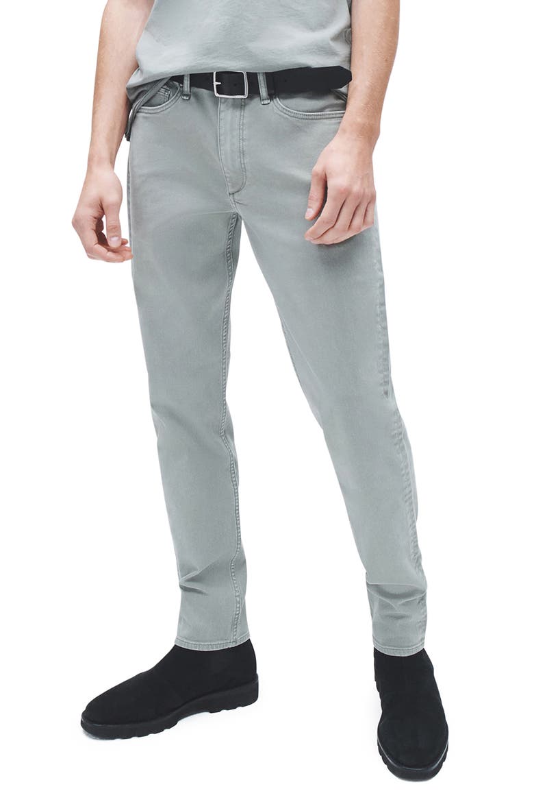 Fit 2 Aero Stretch Slim Jeans, Main, color, DARK MINT