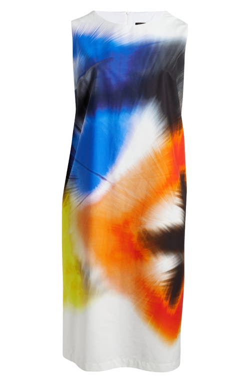 Marina Rinaldi Angola Print Midi Dress