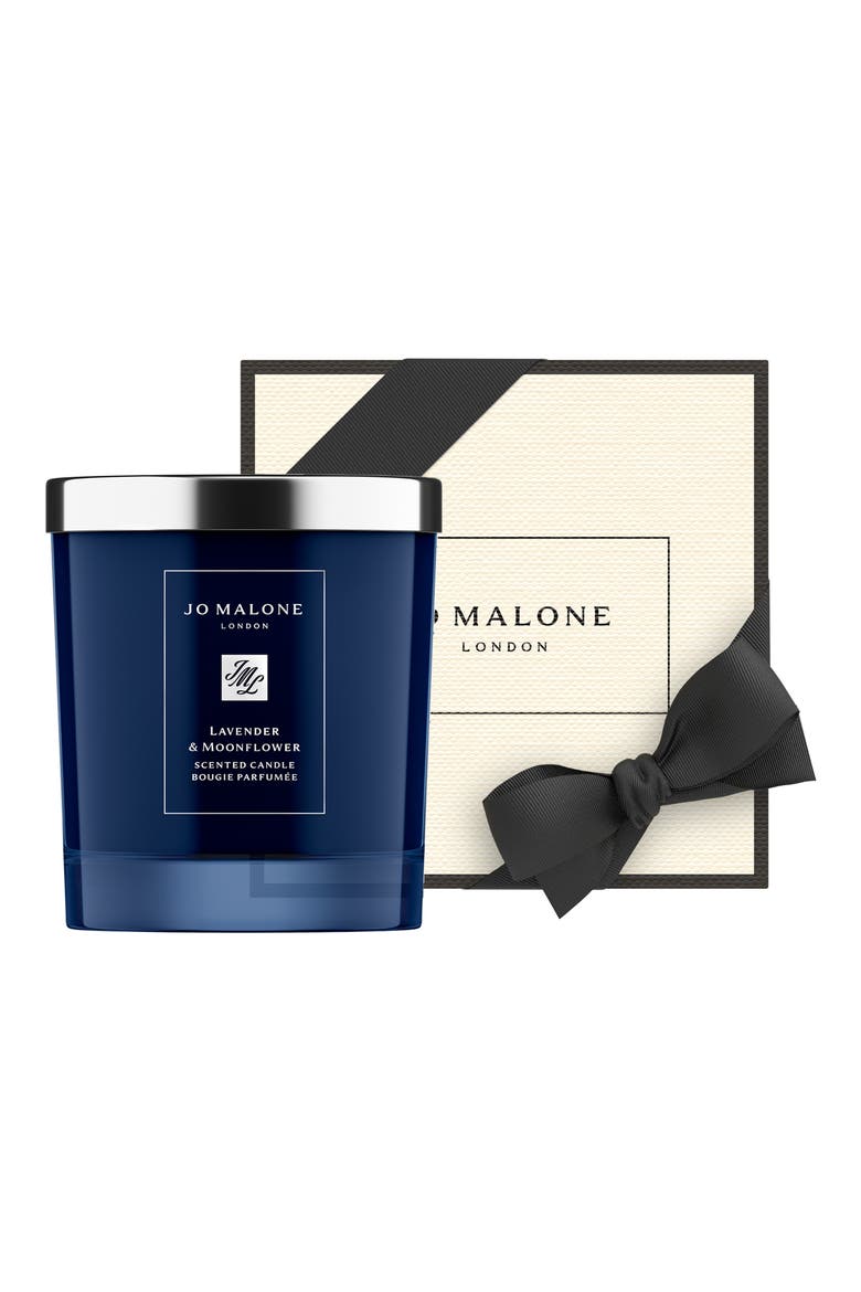 Lavender & Moonflower Scented Home Candle, Alternate, color, NO COLOR