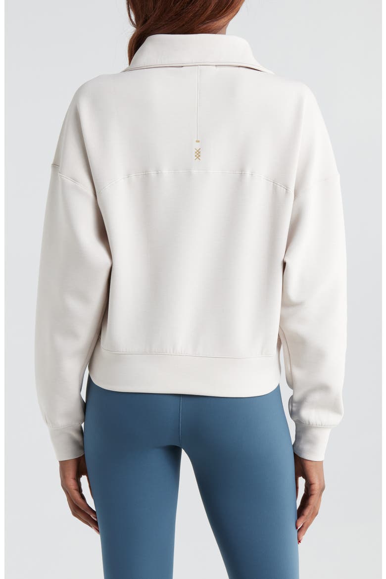 DreamGlow Half Zip, Alternate, color, SAND