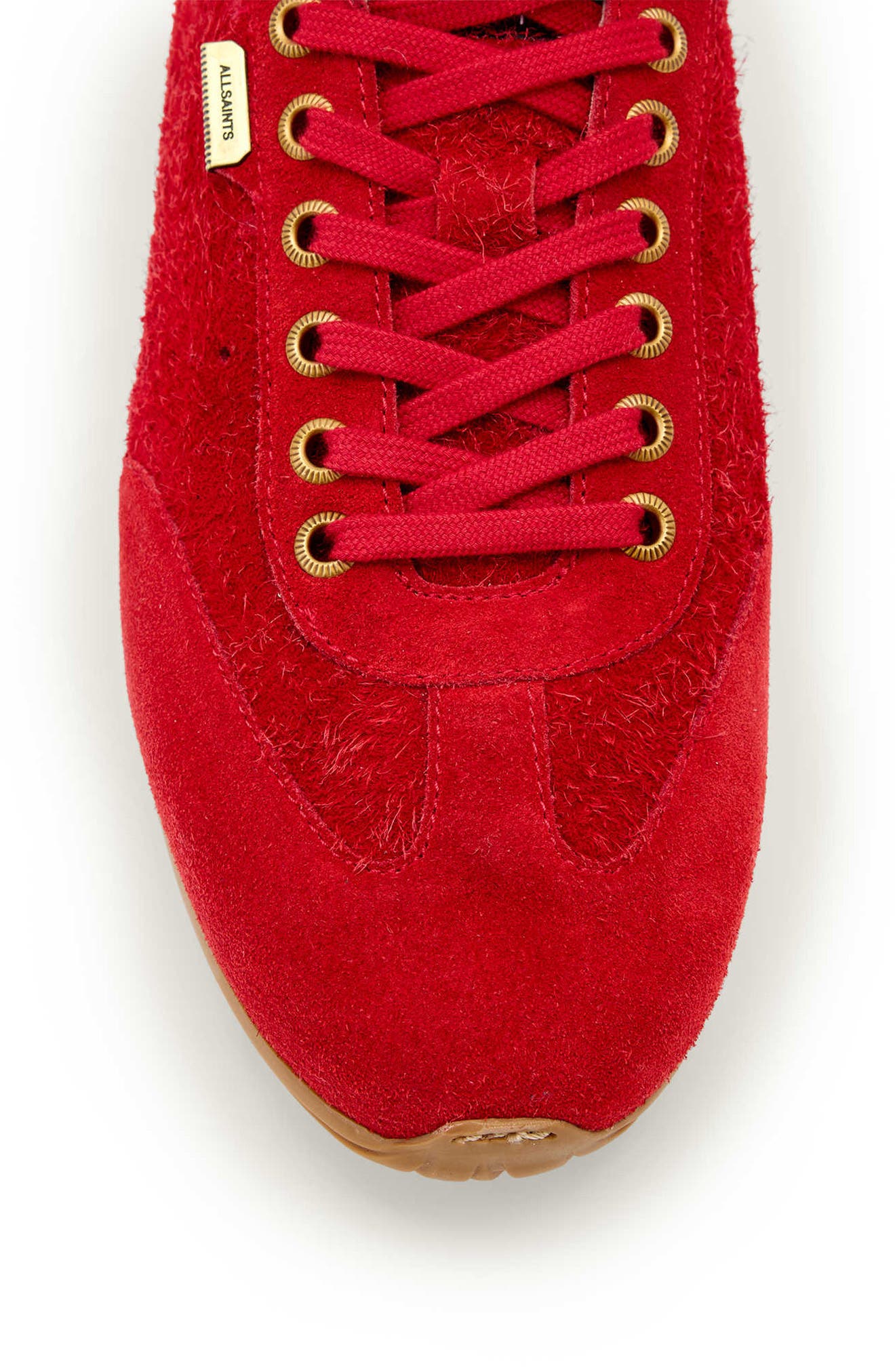 AllSaints Liam Sneaker, Alternate, color, Red