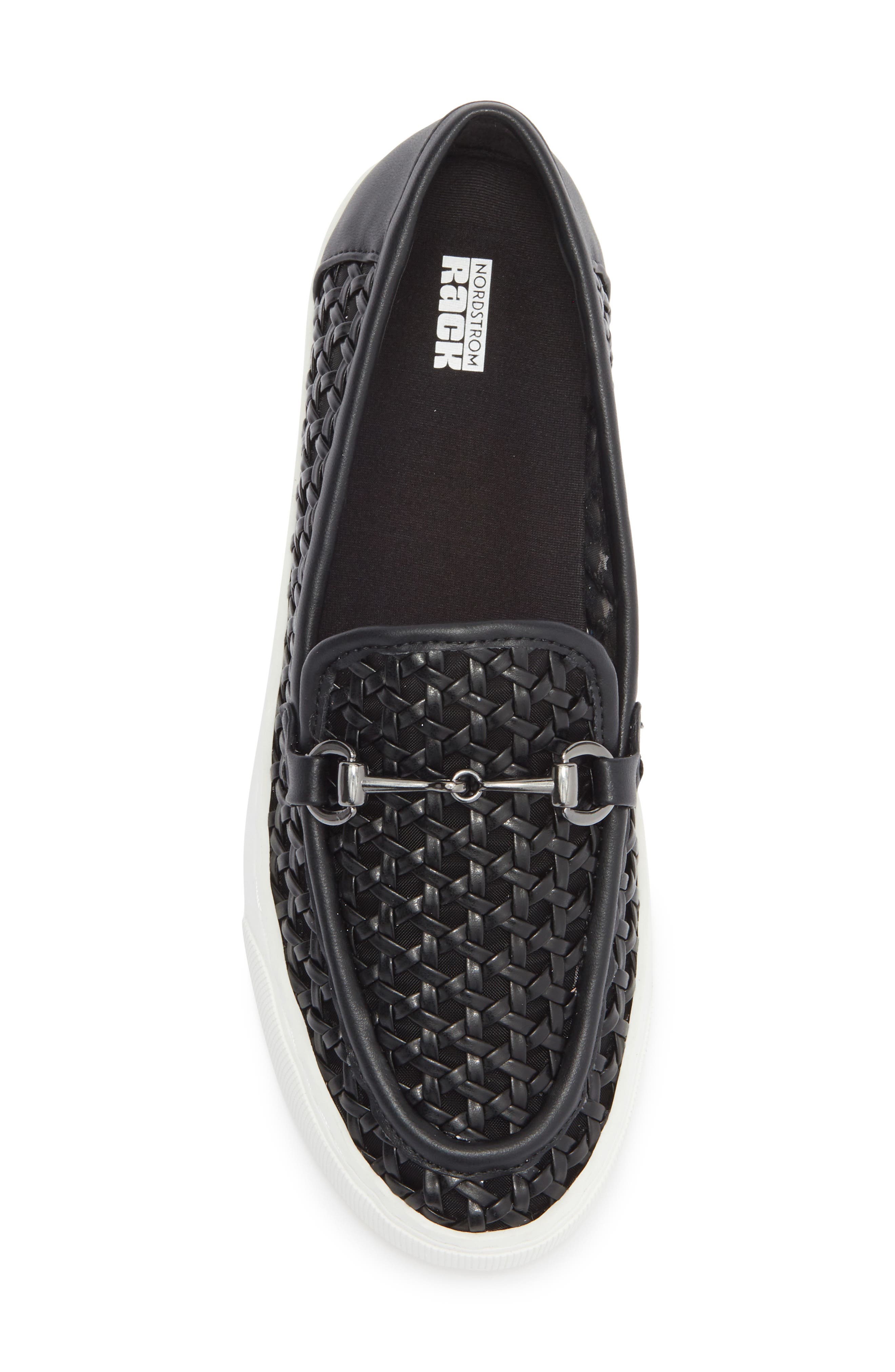 NORDSTROM RACK Freddie Bit Sneaker, Alternate, color, Black