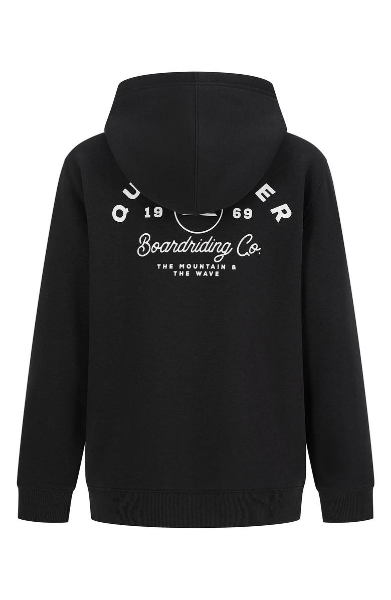 Quiksilver Kids' Setter Zip Hoodie, Alternate, color, Black