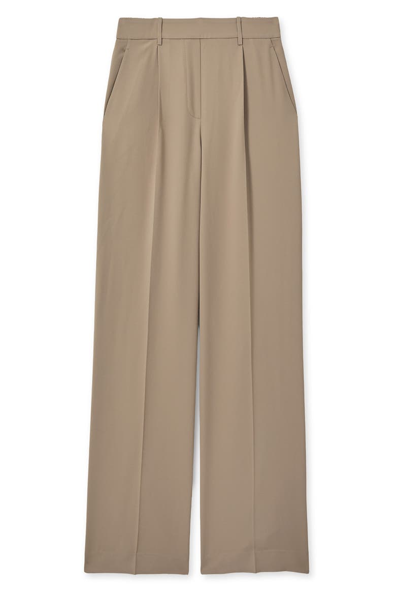 Eden Wide Leg Pants, Alternate, color, MINK NEUTRAL