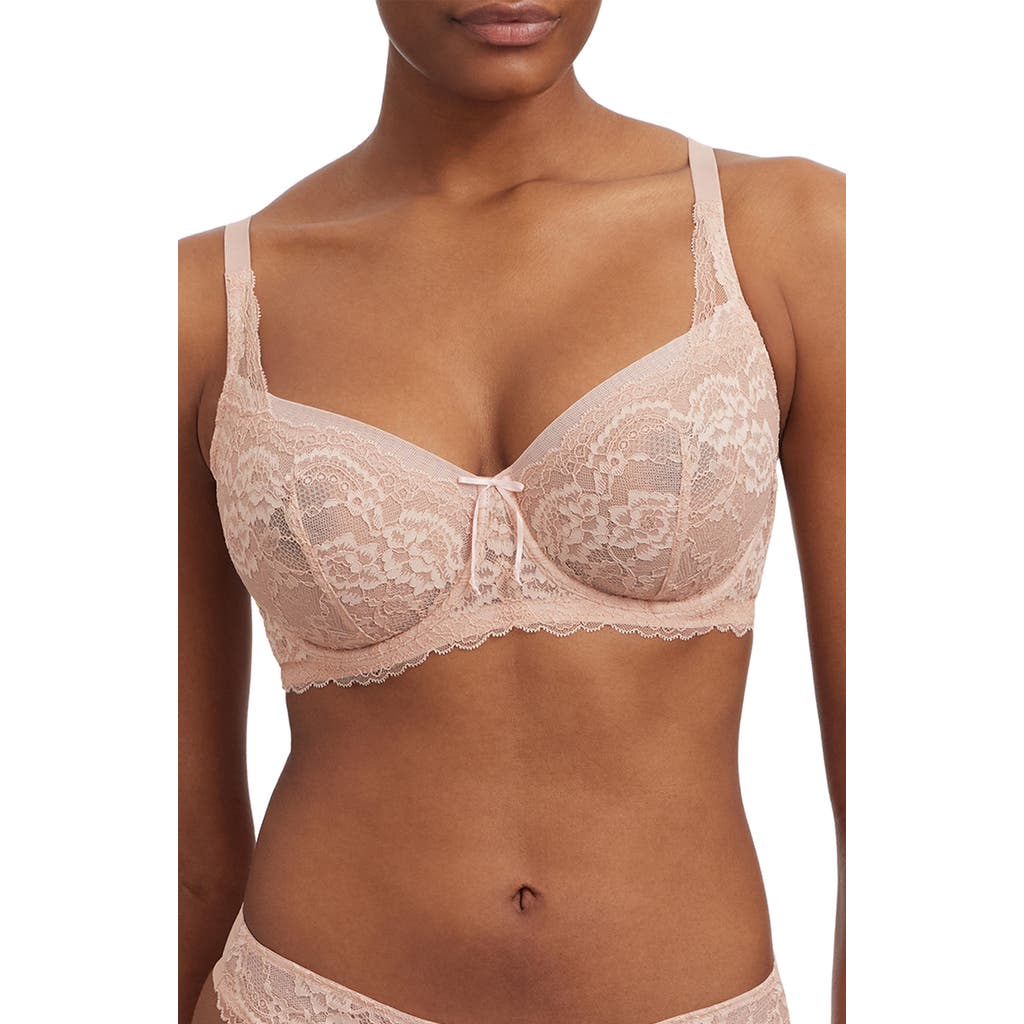 Skarlett Blue Minx Lace Balconette Bra In White