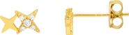 Estella Bartlett Duo Star Stud Earrings