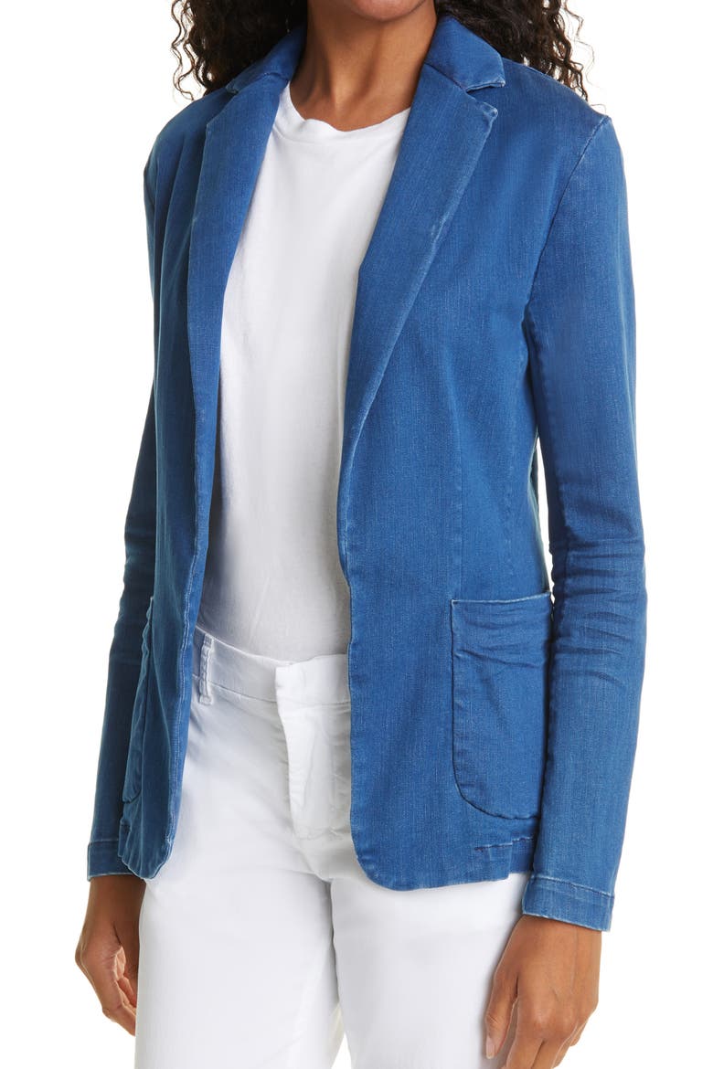 Dublin Tailored Blazer, Alternate, color, 1977 MEDIUM DENIM WASH