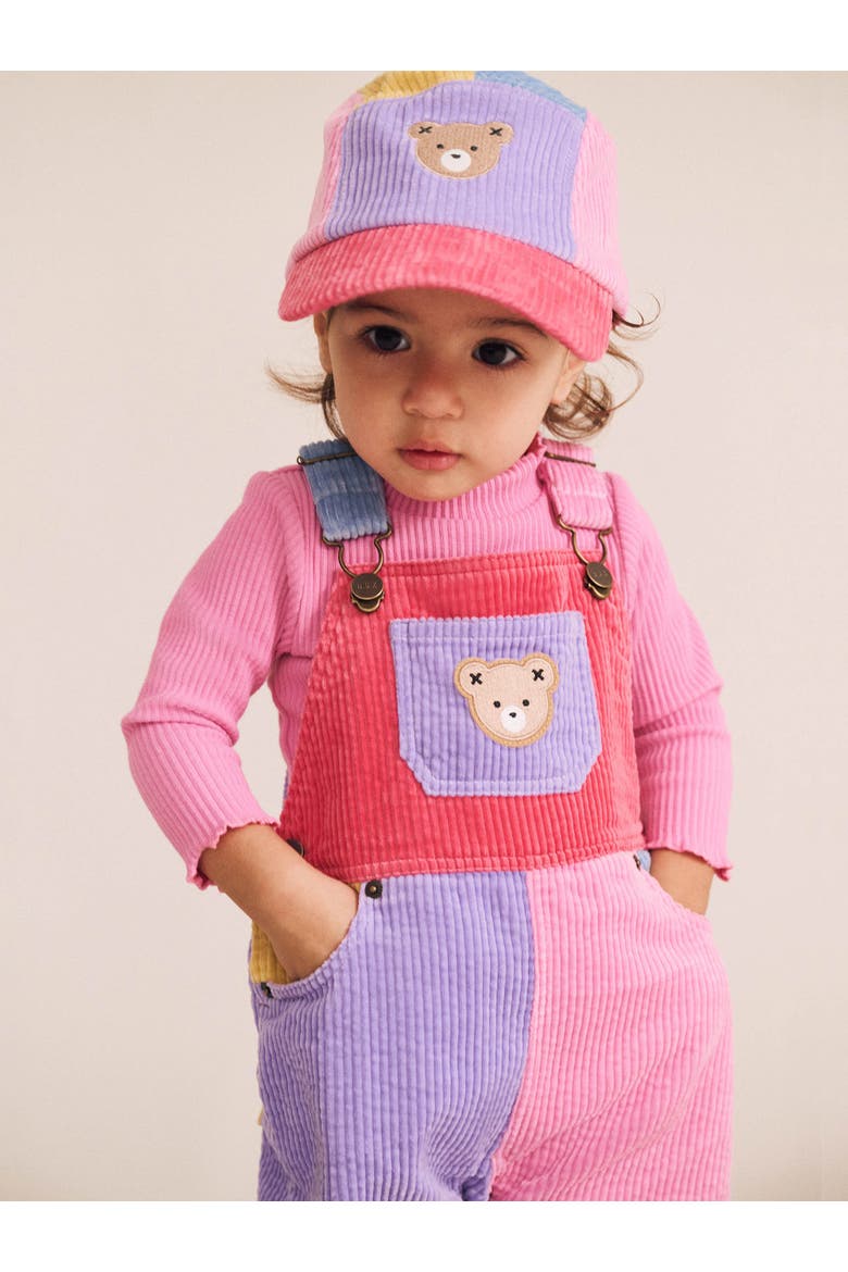 Block Cord Overalls, Alternate, color, Multi