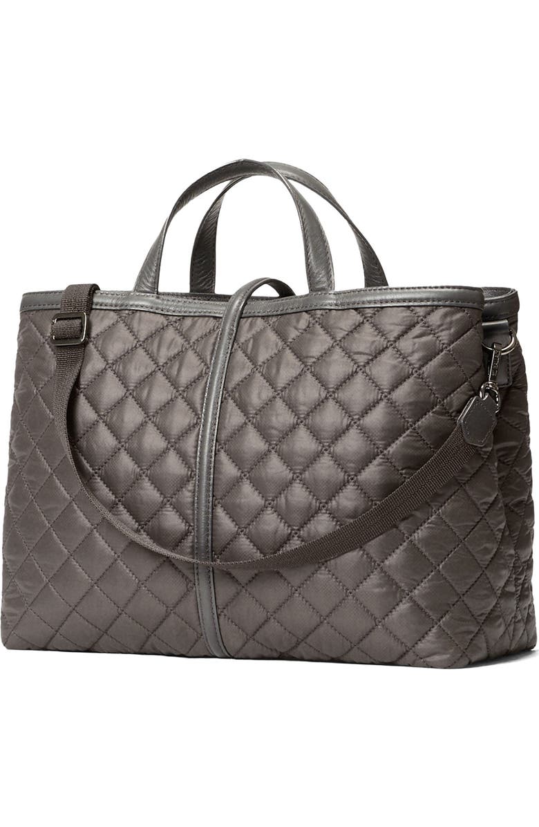 MZ Wallace Medium Astor Diamond Quilted Top Handle Bag, Alternate, color, Magnet