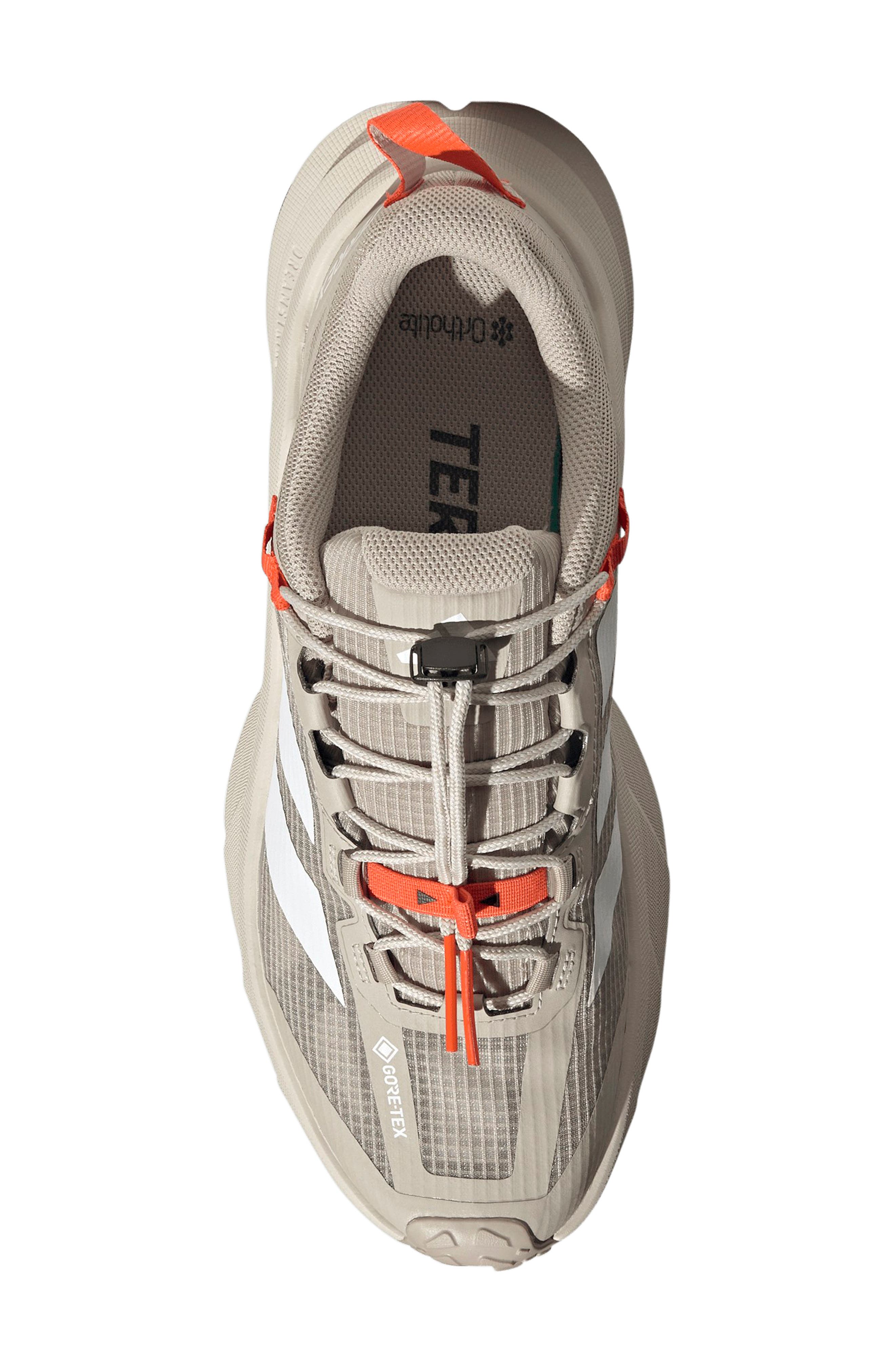 adidas Terrex Freehiker SL Gore-Tex<sup>®</sup> Waterproof Hiking Shoe, Alternate, color, Wonder Beige/ White/ Alumina