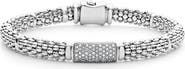 LAGOS Signature Caviar Pavé Diamond Bracelet
