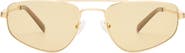 LUV LOU The Harvey 58mm Cat Eye Sunglasses