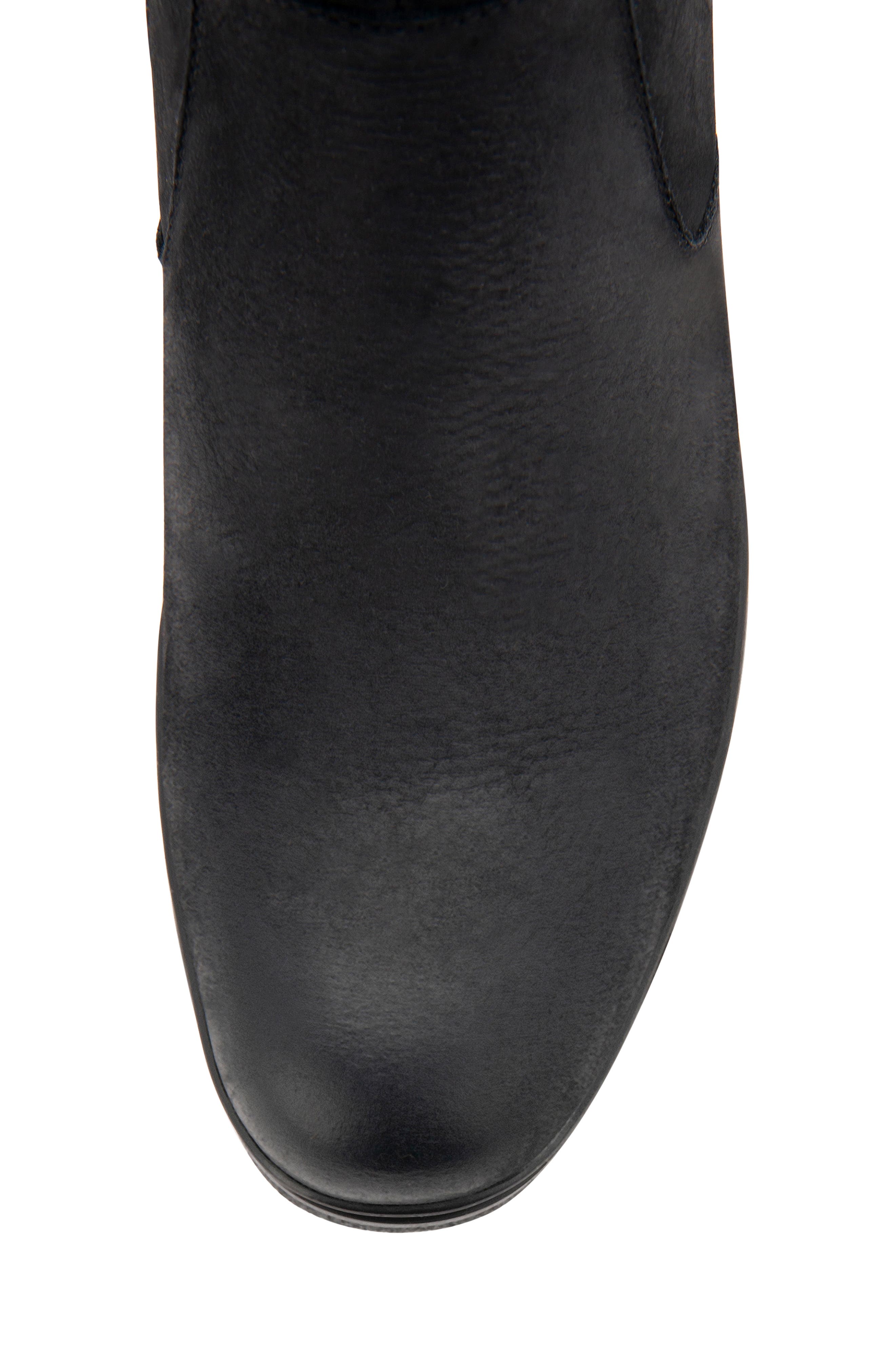 Sylvio Waterproof Zip Boot, Alternate, color, BLACK NUBUCK