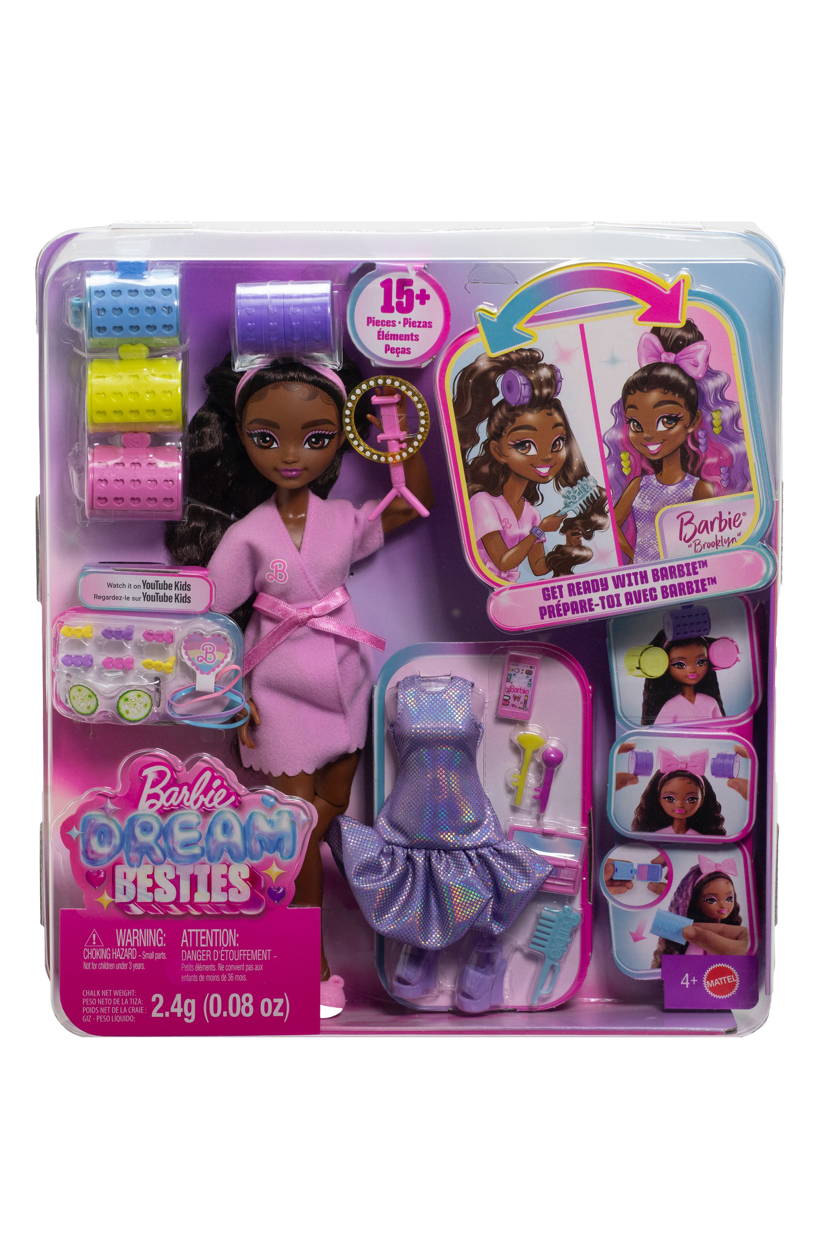 Barbie Dream Besties™ Get Ready with Me™ Barbie® Brooklyn Doll