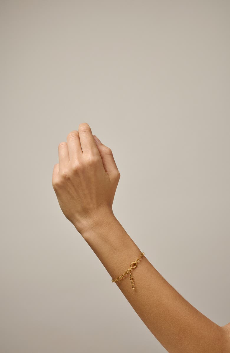 ENAMEL Copenhagen Medium Charm Bracelet, Alternate, color, Gold