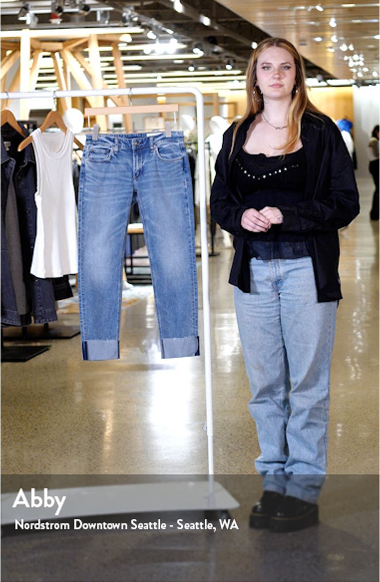 Dre Low Rise Slim Boyfriend Jeans, sales video thumbnail