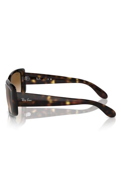 Ray Ban 58mm Rectangular Sunglasses