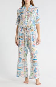 Abound Swim Cover-Up Shirt & Pants Set