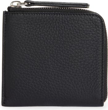 【Maison Margiela】4-Stitch Zipper Leather Wallet Black 17750675_38727927_600.jpg