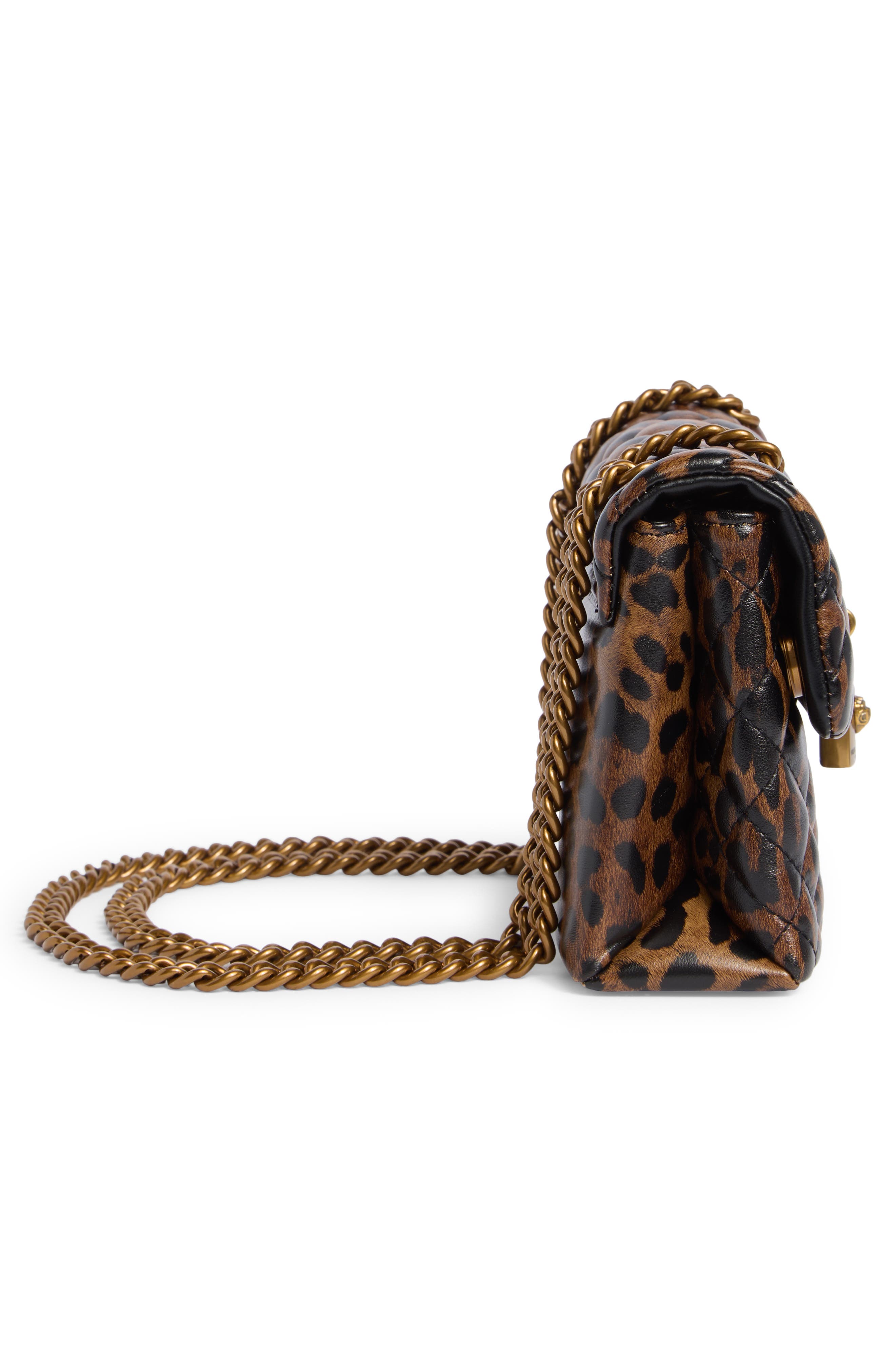 Kurt Geiger London Mini Brixton Leather Crossbody Bag, Alternate, color, Open Brown