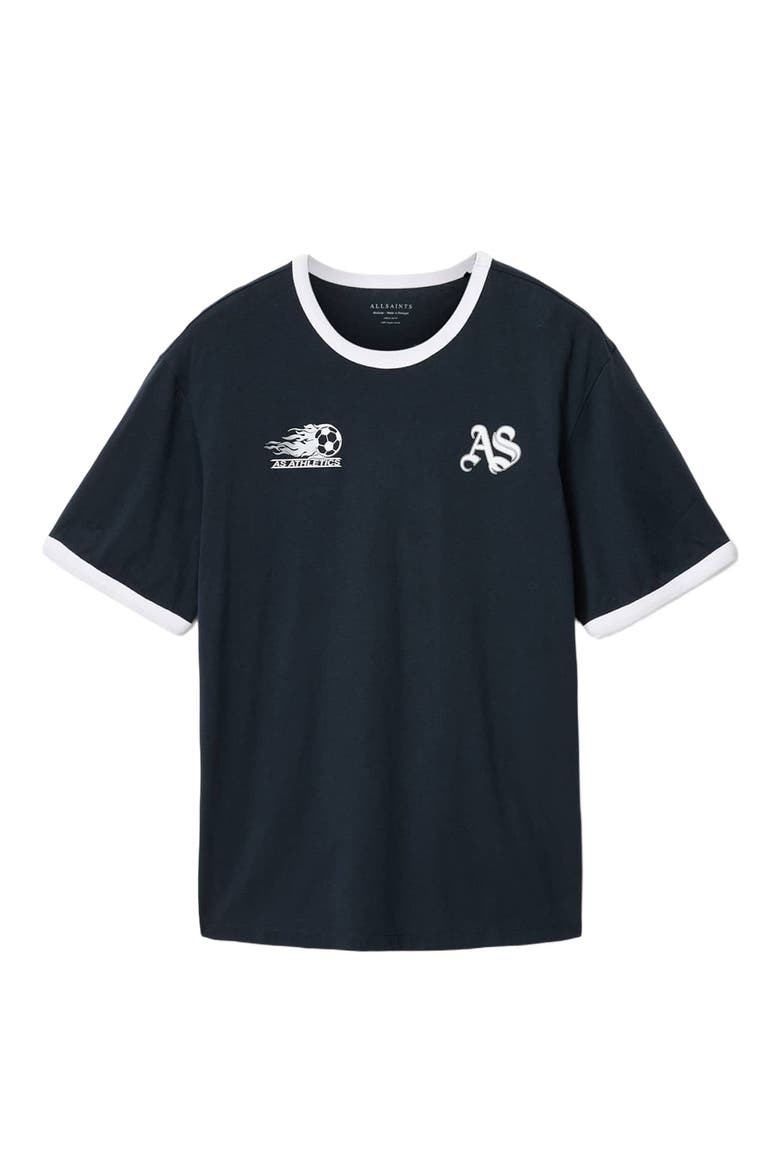 Bleus Cotton T-Shirt, Alternate, color, NAVY BLUE