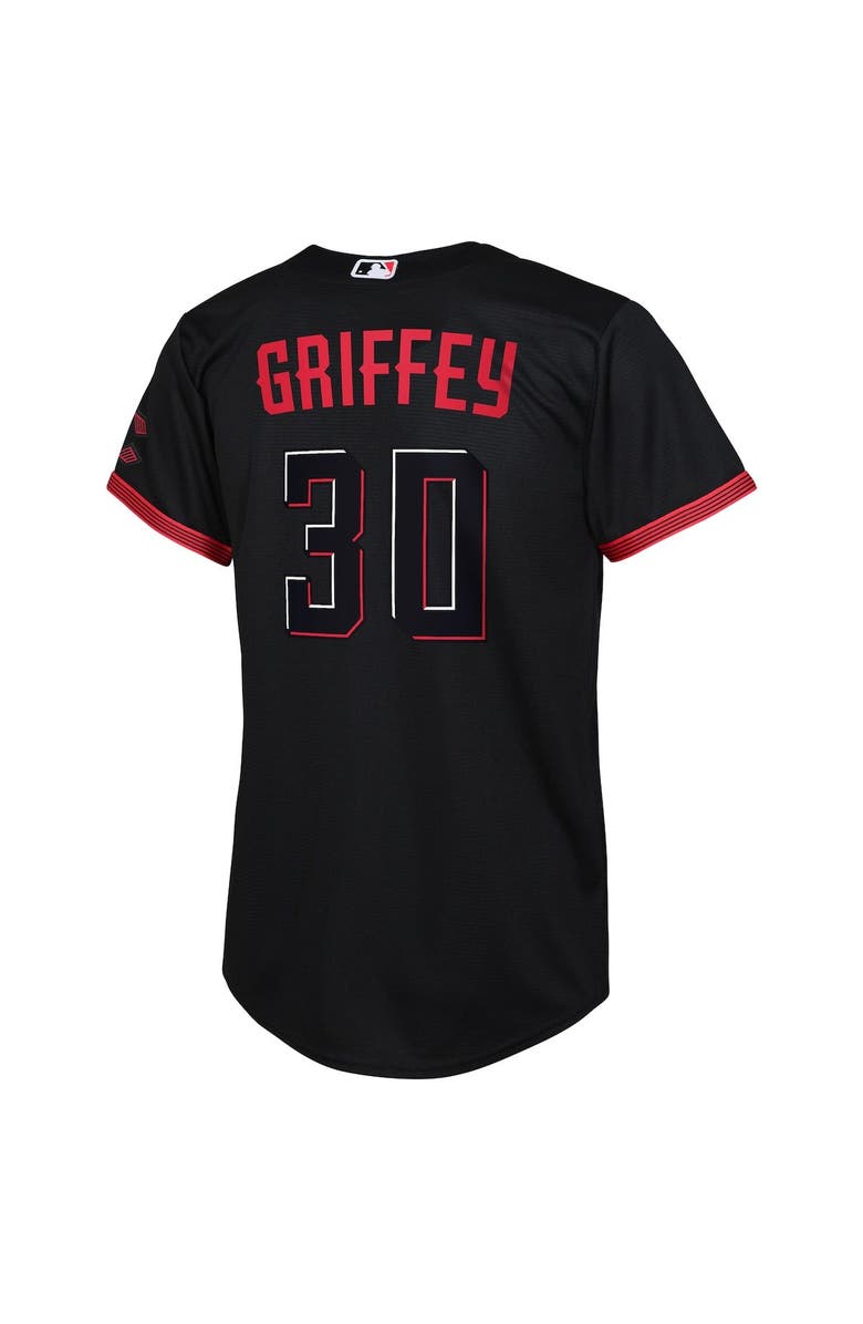 Nike Toddler Nike Ken Griffey Jr. Black Cincinnati Reds City Connect Replica Player Jersey, Alternate, color, Black