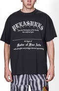 PLEASURES Degree Cotton Graphic T-Shirt