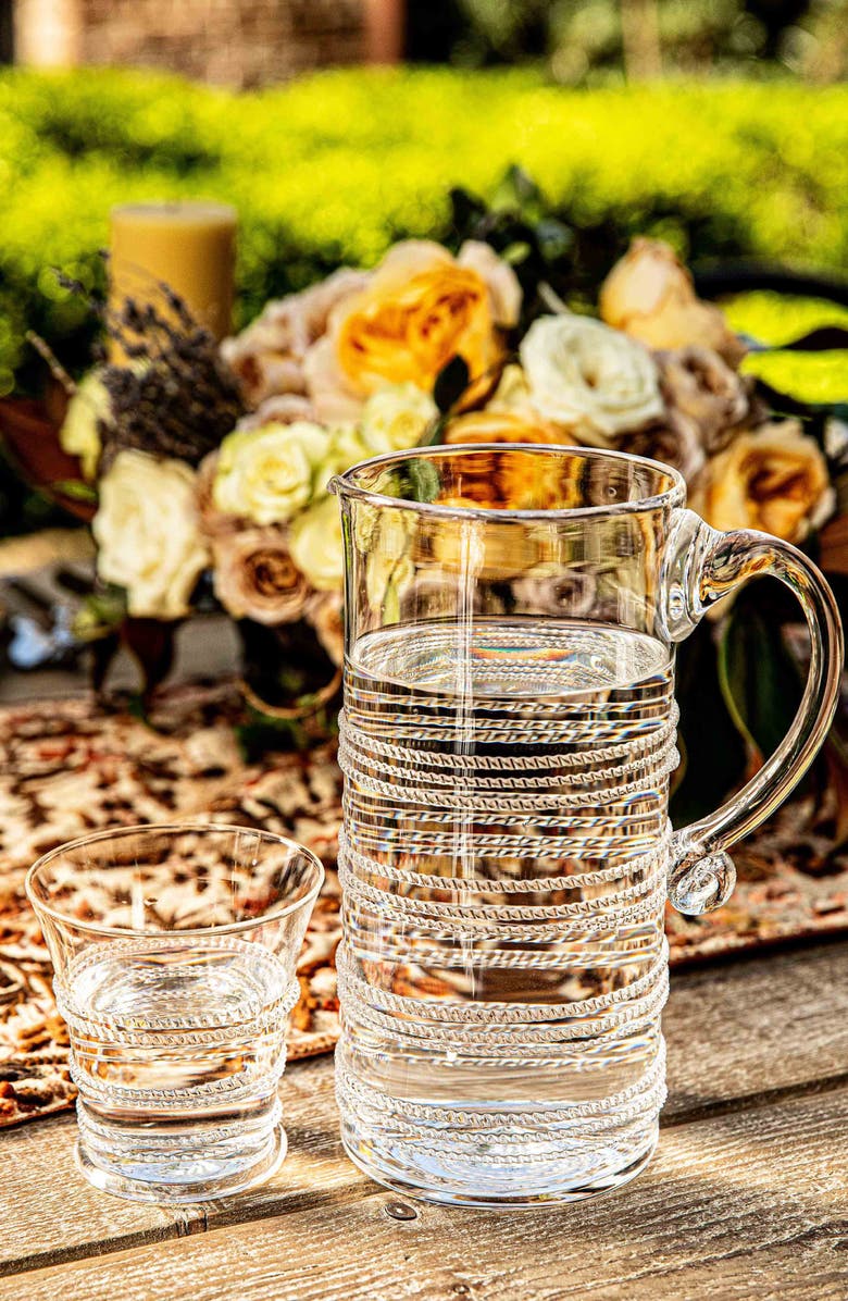 Juliska Ella Pitcher, Alternate, color, Clear