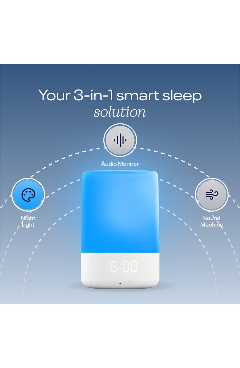 Nanit Sound & Light Machine, Alternate, color, White